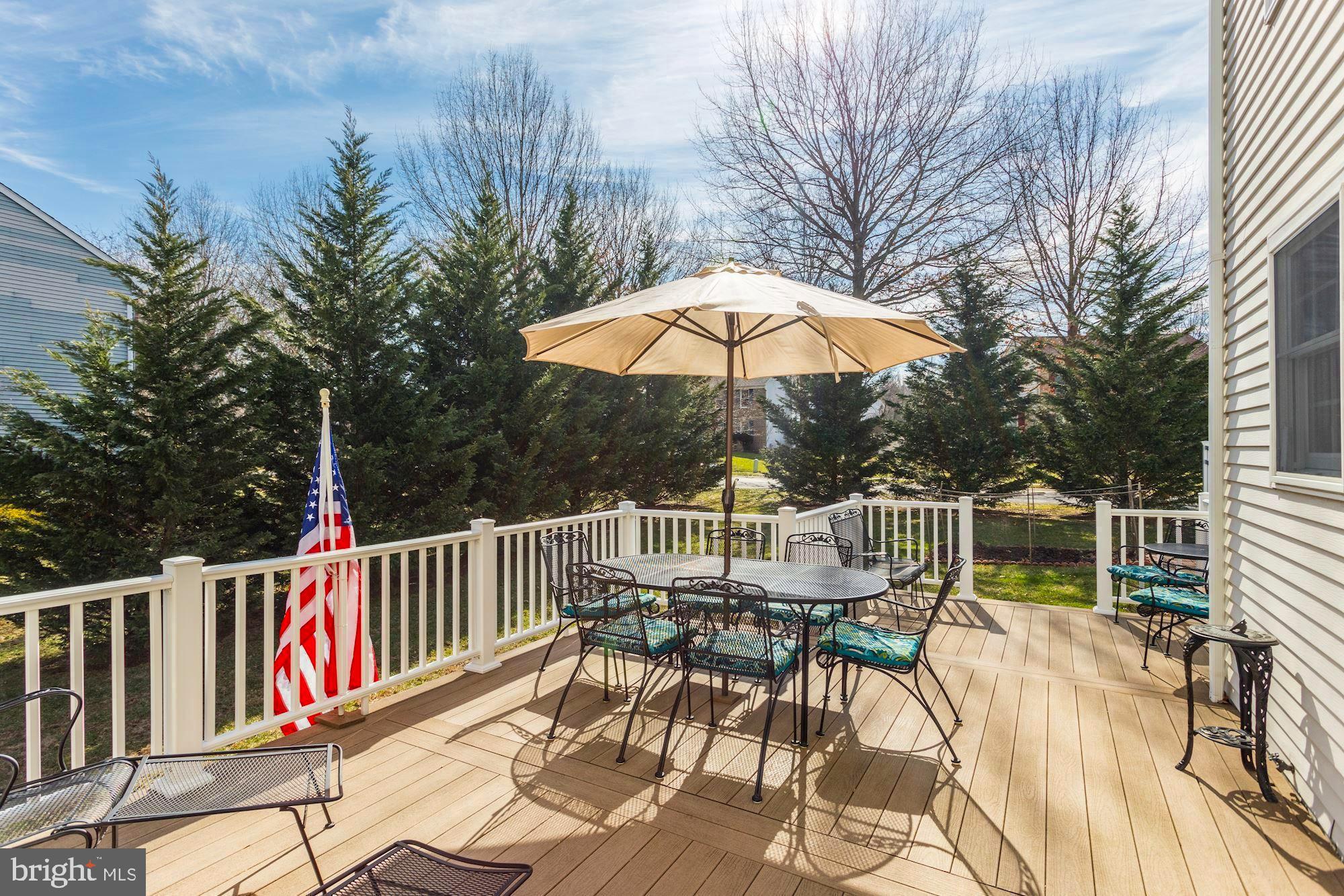 4926 Harrogate Road Ellicott City, MD 21043 - Photo 33 of 52 Low maintenance Composite Plank Deck