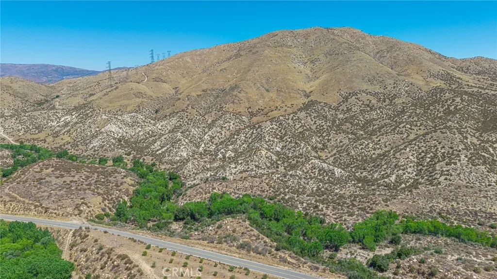0 Aliso Canyon Acton, CA 93510 - Photo 13 of 34 a view of a dry yard with mountains in the background