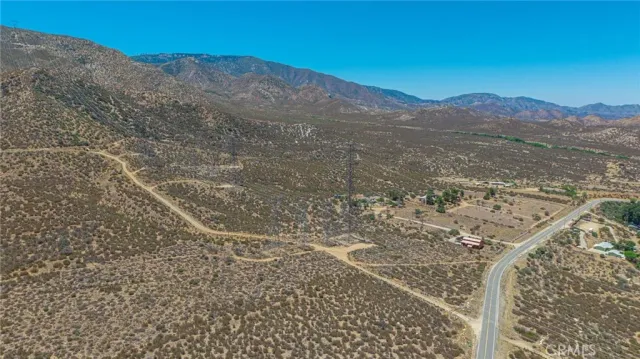 a view of a mountain in the distance