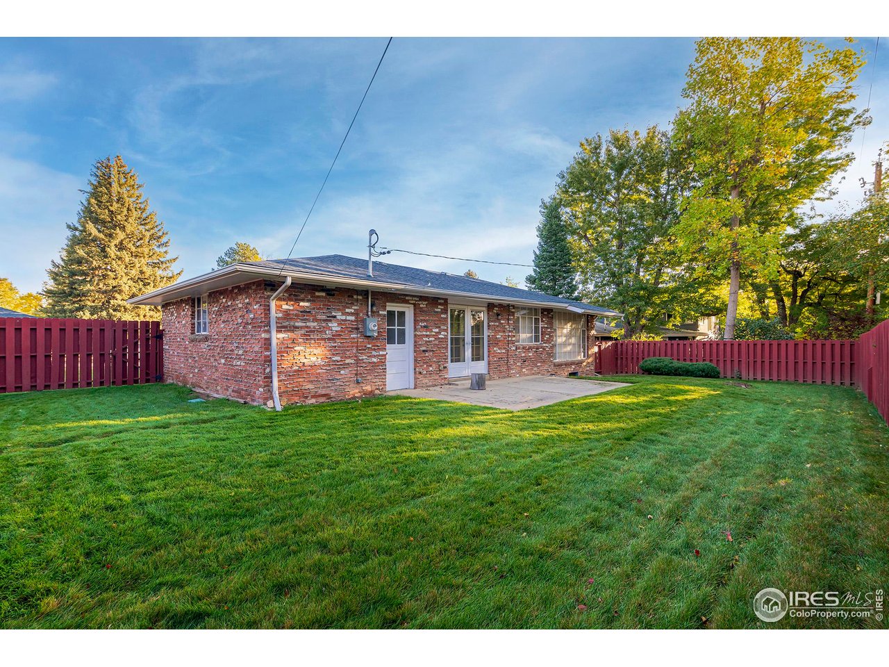 2410 Grape Avenue Boulder, CO 80304 - Photo 37 of 50 Large fully fenced back yard with patio