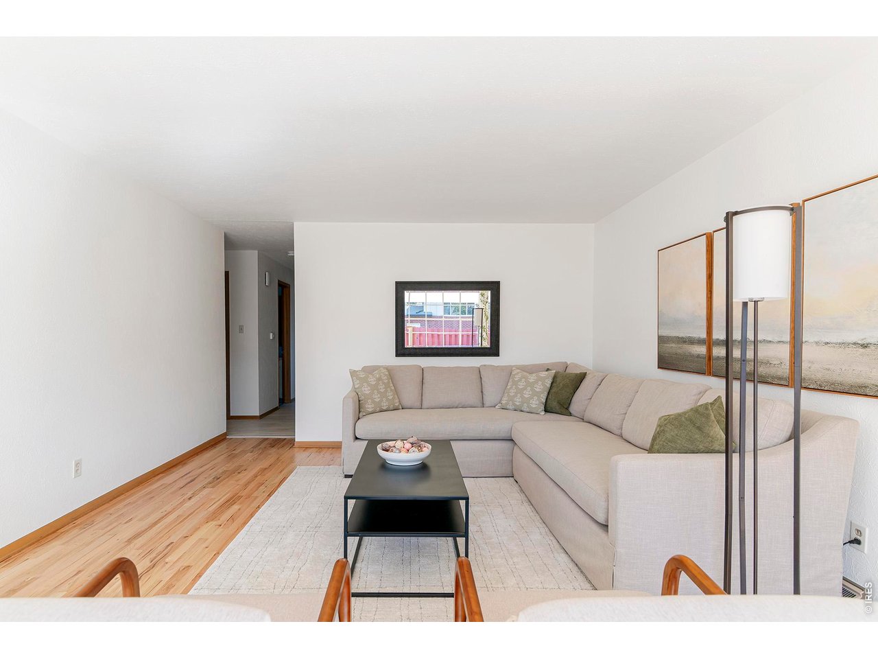 2410 Grape Avenue Boulder, CO 80304 - Photo 10 of 50 Living room with new paint and refinished hardwood floors