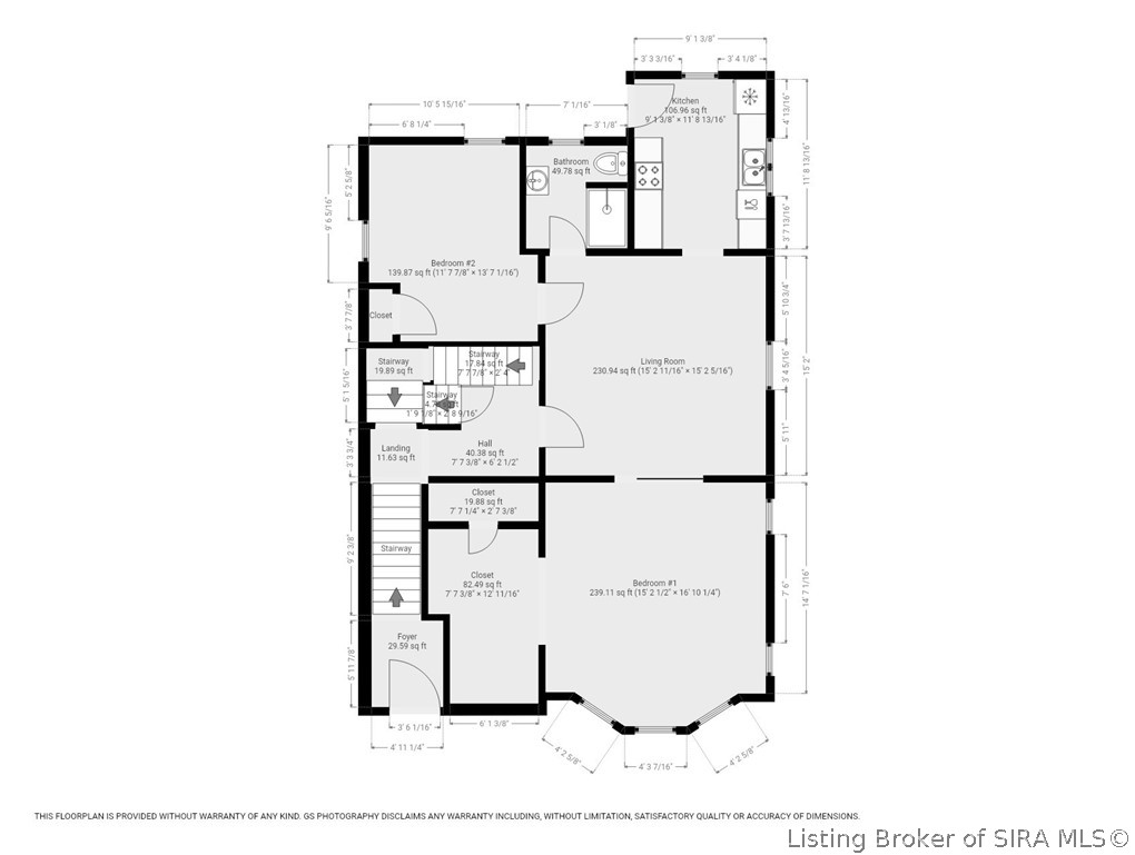 1928 East Spring Street New Albany, IN 47150 - Photo 51 of 51 Unit 1 floor plan
(currently rented)