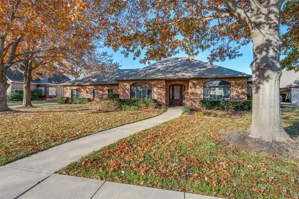 front view of house with a yard