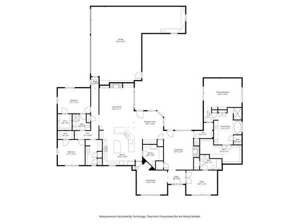 a picture of floor plan