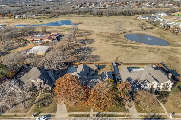 a view of a lake with outdoor space