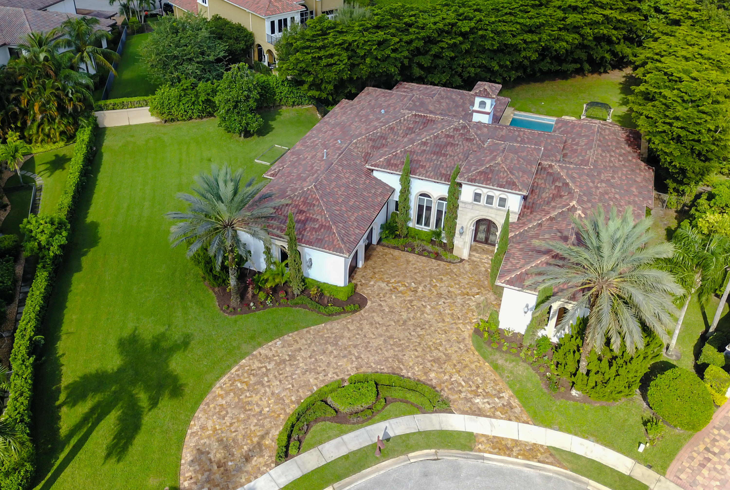 9495 Grand Estates Way Boca Raton, FL 33496 - Photo 2 of 50 AERIAL FRONT