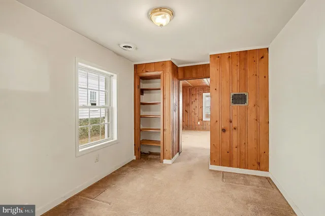 a view of empty room