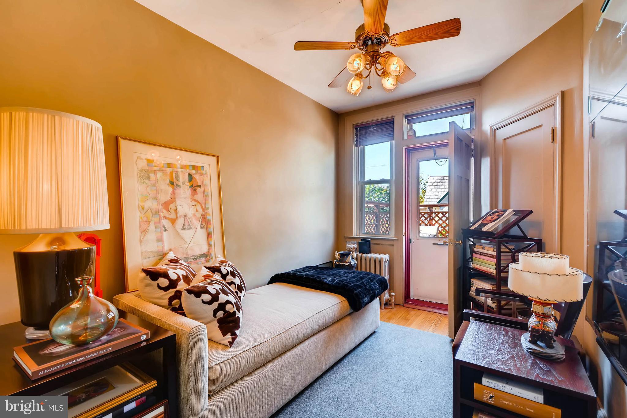 3616 Elkader Road Baltimore, MD 21218 - Photo 22 of 30 3rd bedroom or den/office w/ door to roof deck