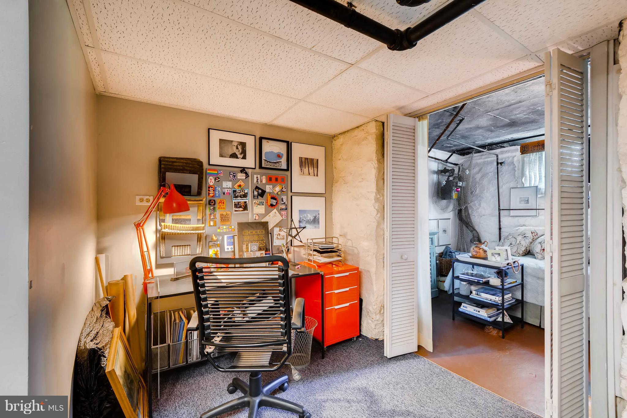 3616 Elkader Road Baltimore, MD 21218 - Photo 26 of 30 Basement office area and sleeping area
