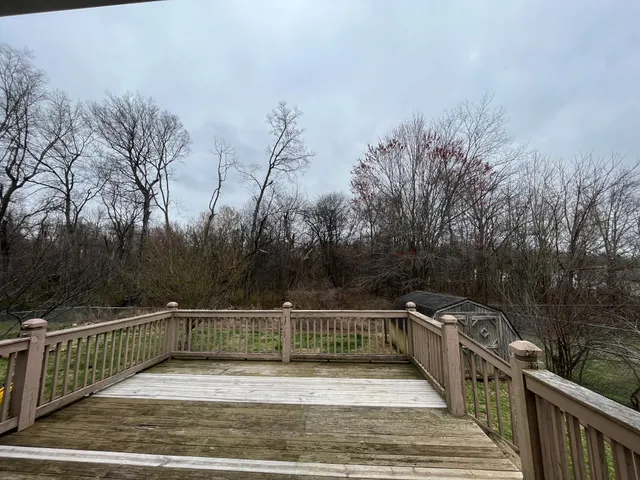a terrace view with two chairs