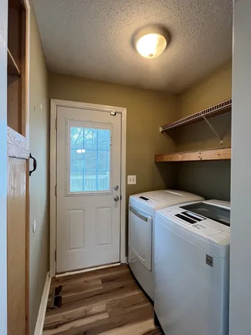 a room with storage and utility