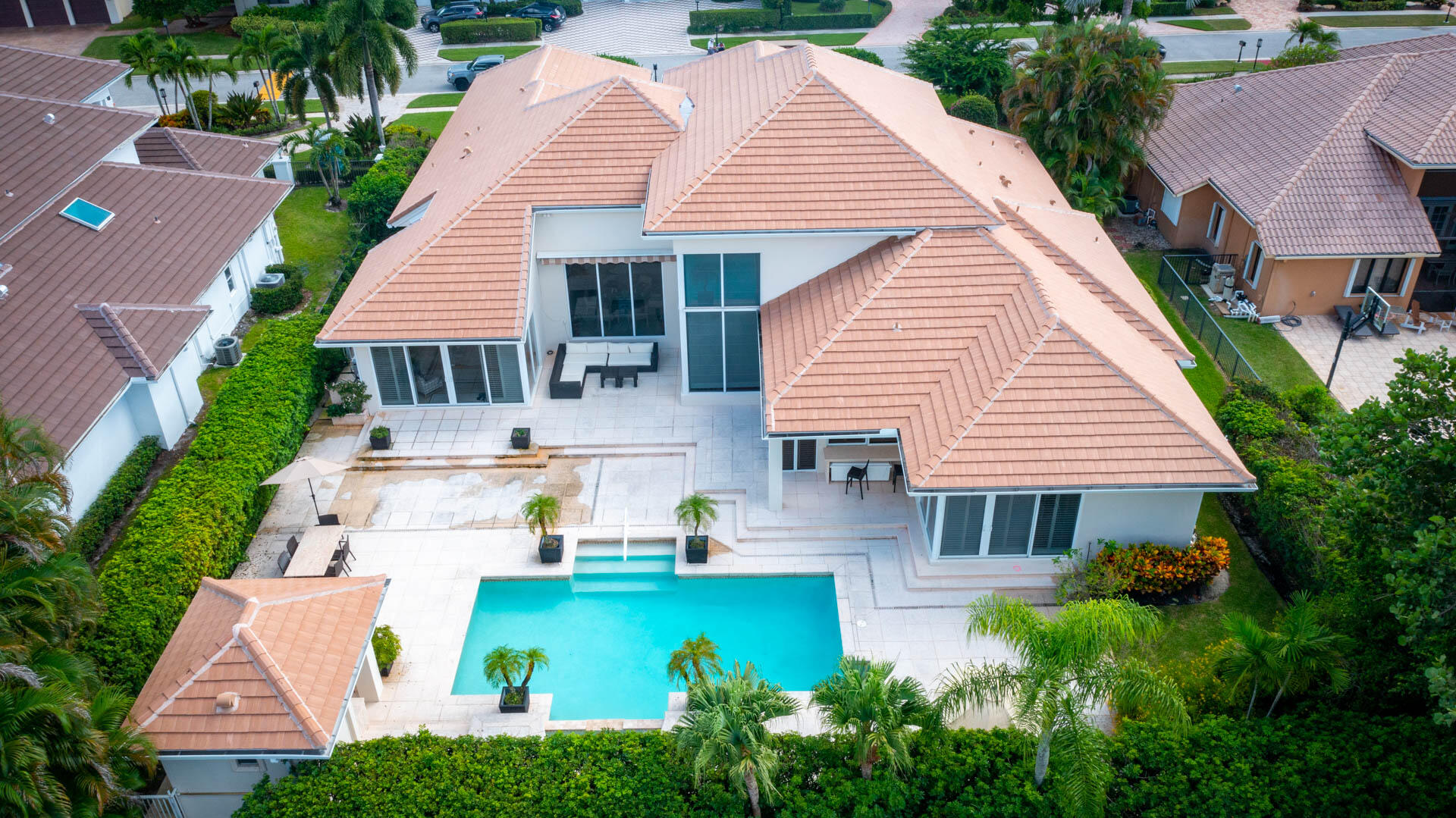 7207 Valencia Drive Boca Raton, FL 33433 - Photo 2 of 50 Back Aerial