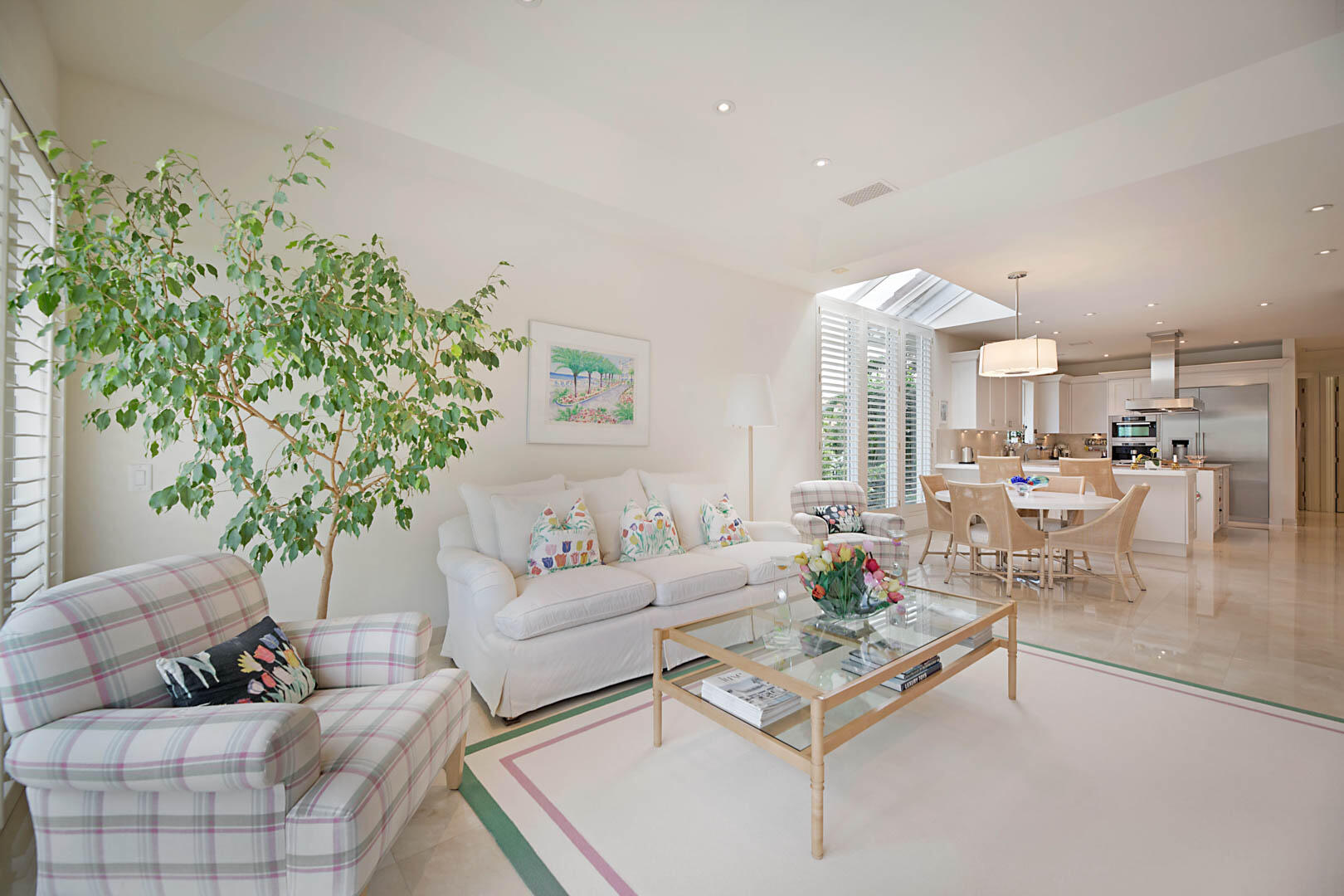 7207 Valencia Drive Boca Raton, FL 33433 - Photo 24 of 50 View From Family Room to Kitchen