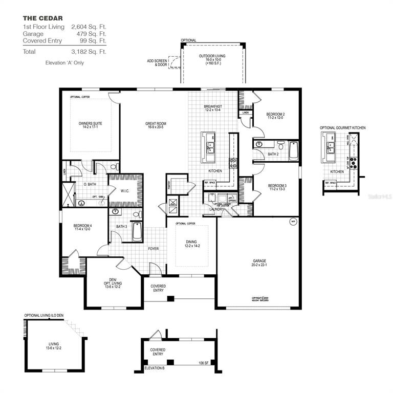 3 Undermount Path East Palm Coast, FL 32164 - Photo 13 of 13 a picture of a cabinet
