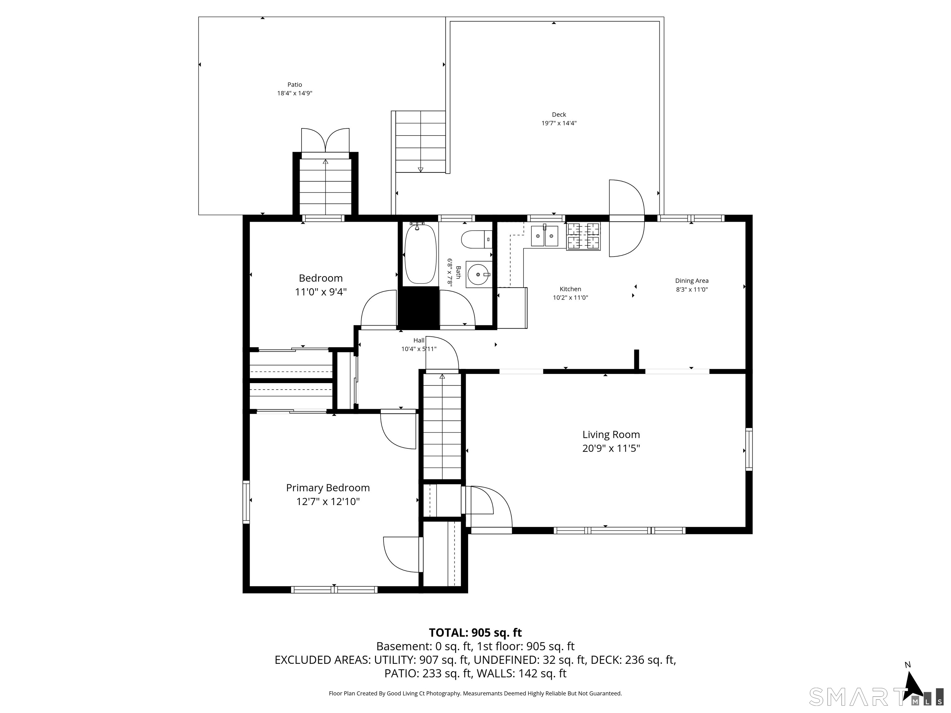 130 Holroyd Street Bridgeport, CT 06606 - Photo 28 of 29 a picture of a floor plan