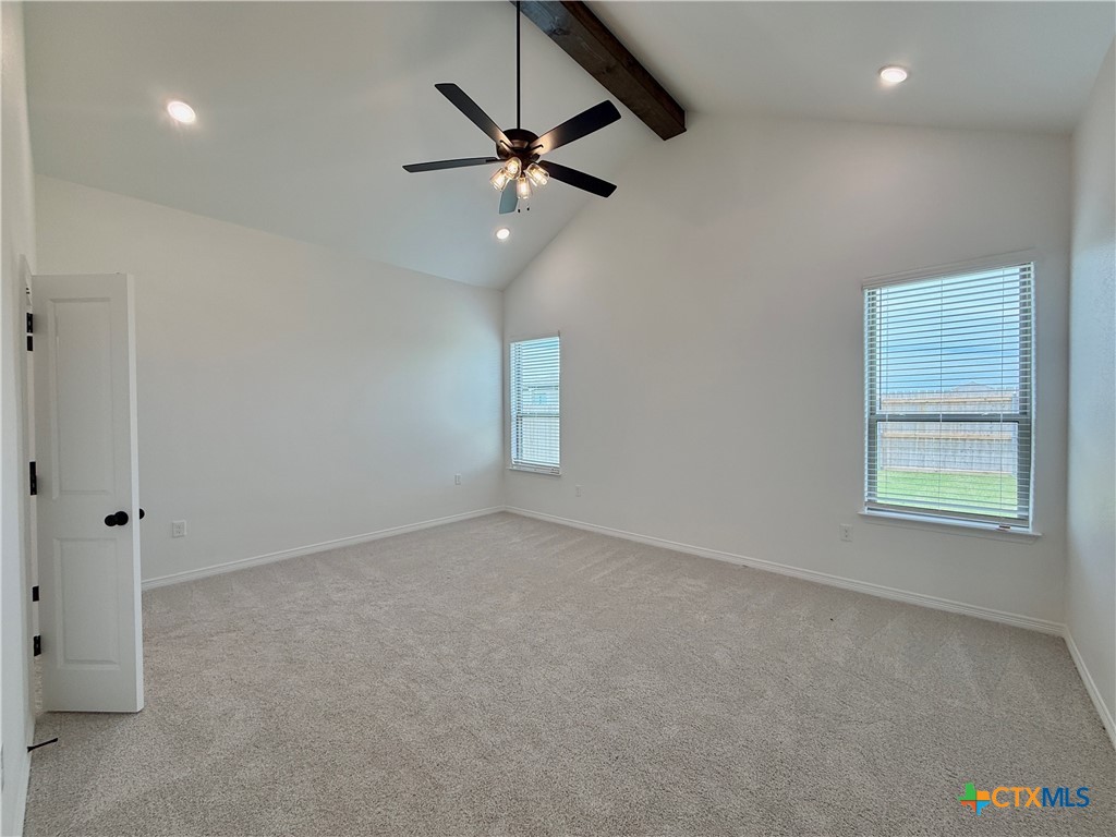 2016 Yarrow Road Temple, TX 76502 - Photo 21 of 30 an empty room with a window and a fan