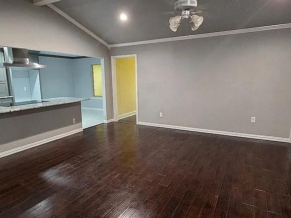 509 Royal Valley Road Grand Prairie, TX 75052 - Photo 3 of 22 a view of a livingroom with wooden floor