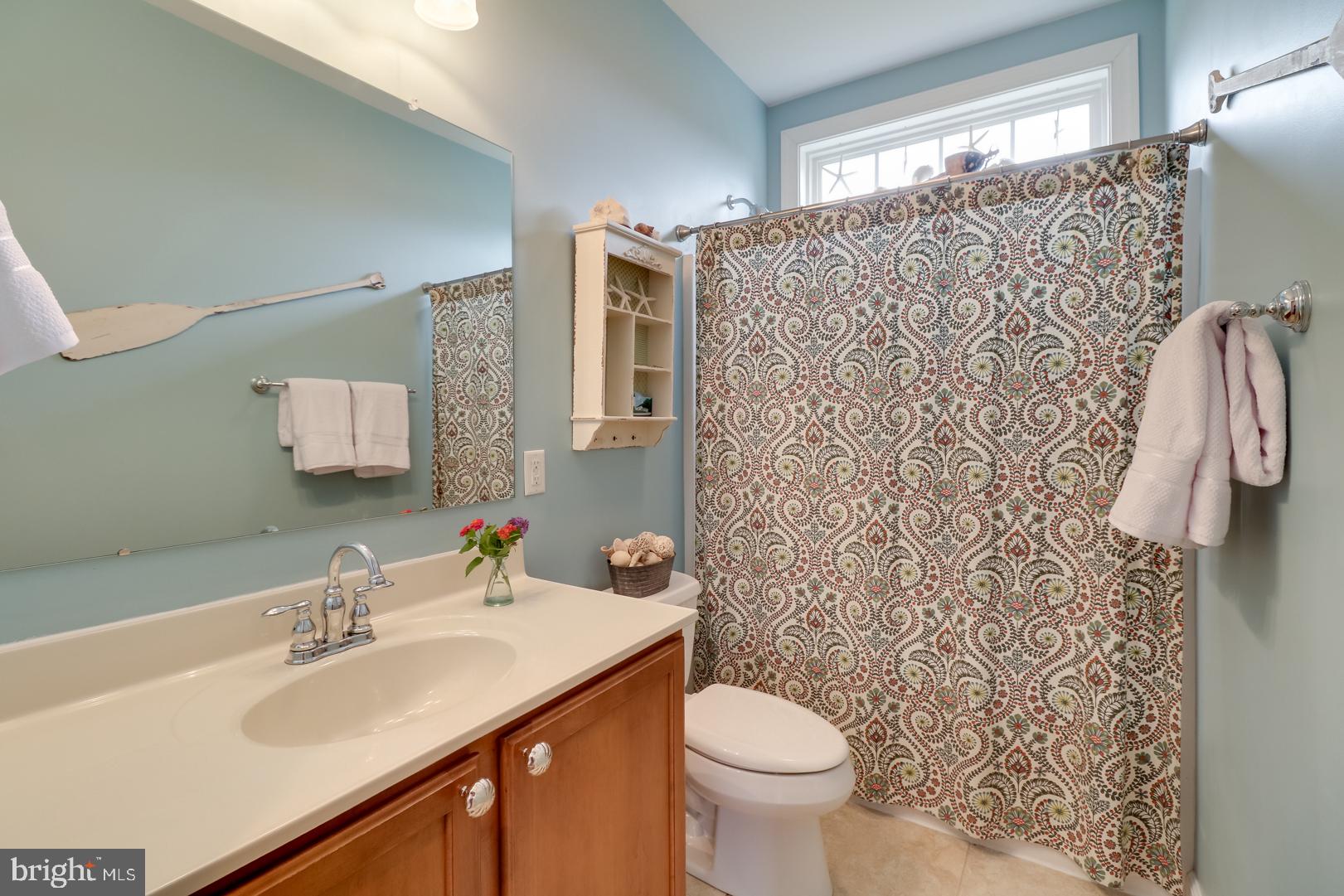 17726 Preakness Road Milton, DE 19968 - Photo 17 of 35 Main bath w/ tile floor & tub/shower