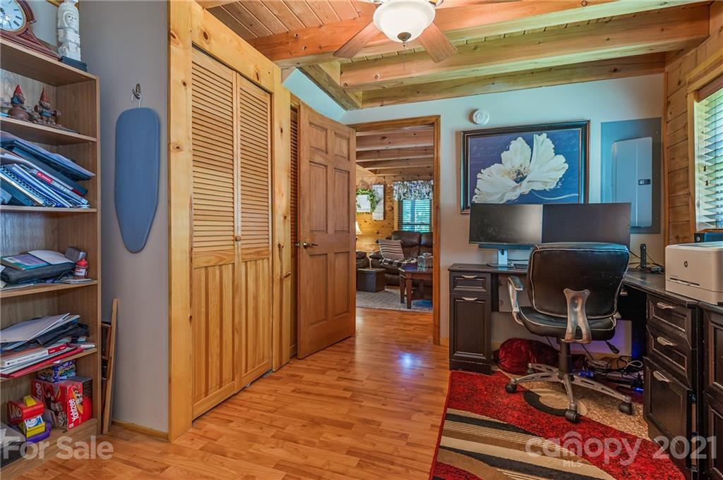968 Cross Ridge Drive Rutherfordton, NC 28139 - Photo 12 of 39 a view of a entryway with workspace and wooden floor