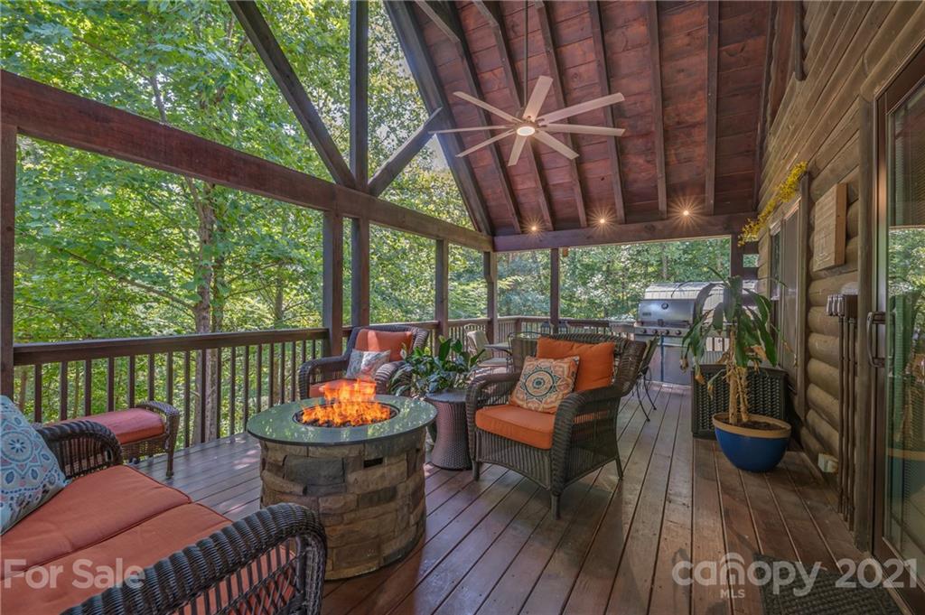 968 Cross Ridge Drive Rutherfordton, NC 28139 - Photo 26 of 39 a outdoor view with a sitting space and large trees
