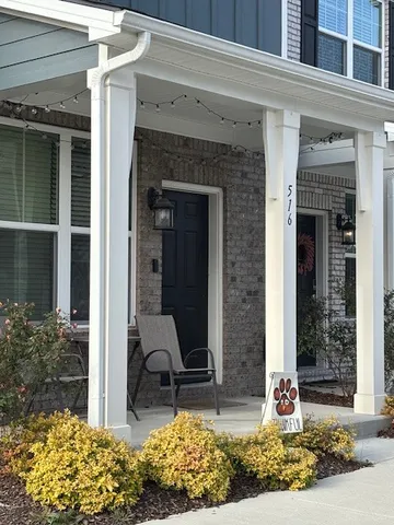 a view of a entryway front of house