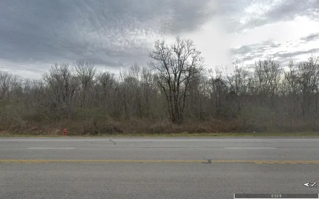 a view of bath room with trees