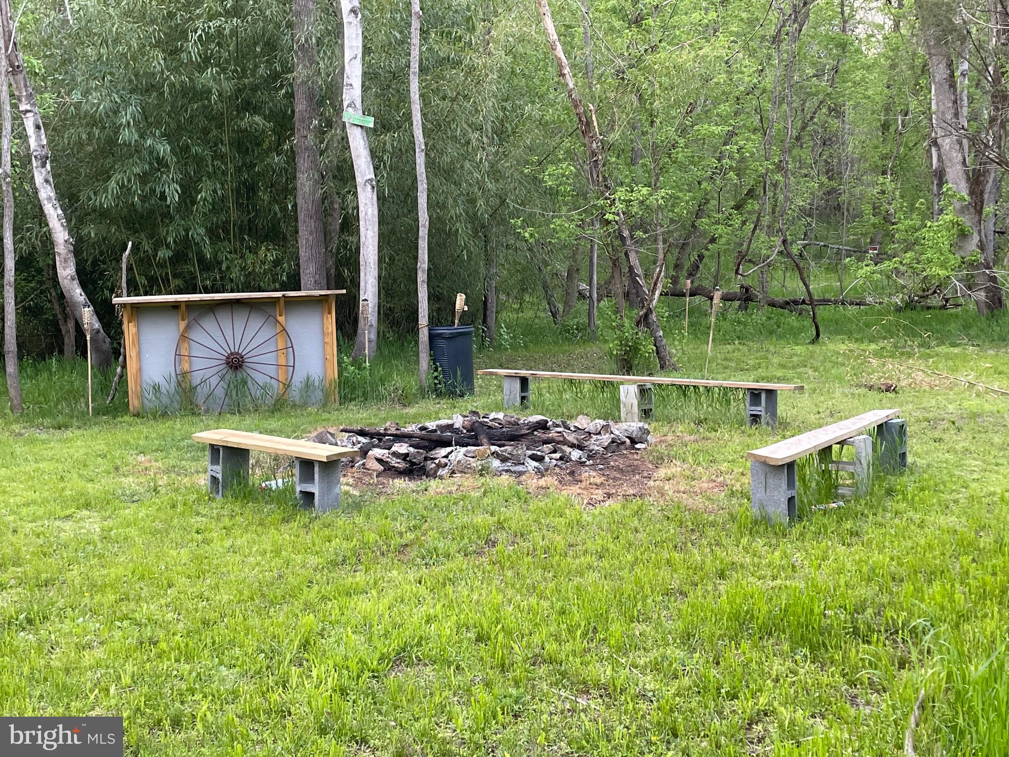 271 Comstock Drive Shepherdstown, WV 25443 - Photo 38 of 76 Fire Pit at rear of property