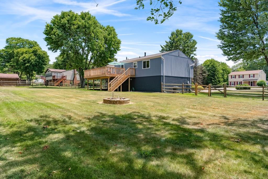 103 Clover Road Baden, PA 15005 - Photo 22 of 25 Large table top level, fenced yard