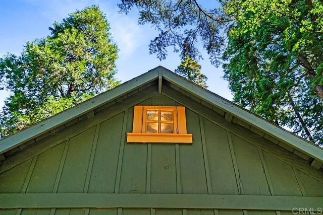 a view of a small garden