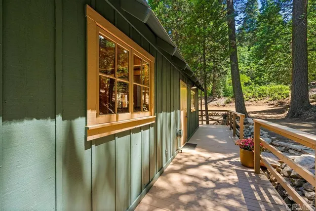 a view of a house with a porch