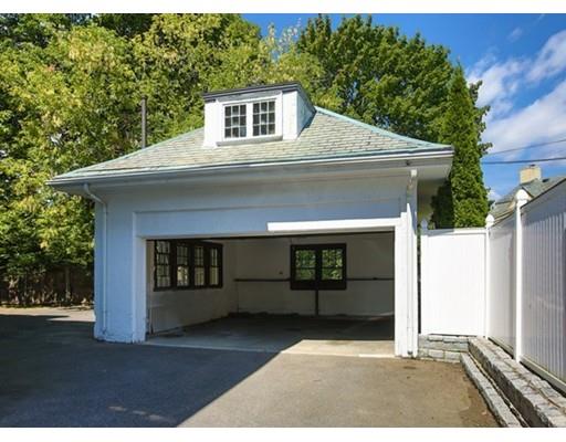 185 Dean Road Brookline, MA 02445 - Photo 8 of 8 a front view of a house with garage