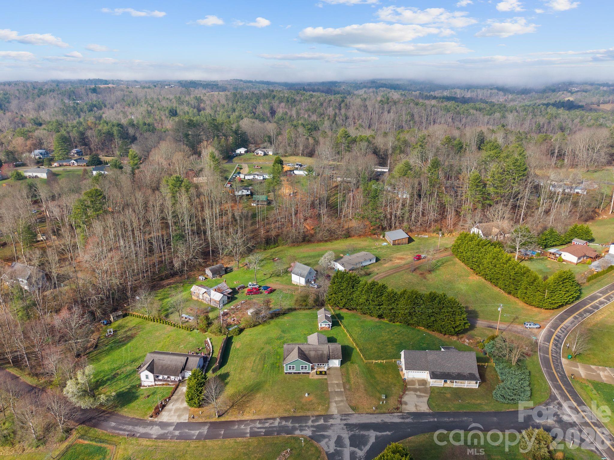 209 Breton Ridge Road Leicester, NC 28748 - Photo 30 of 34 an aerial view of a city