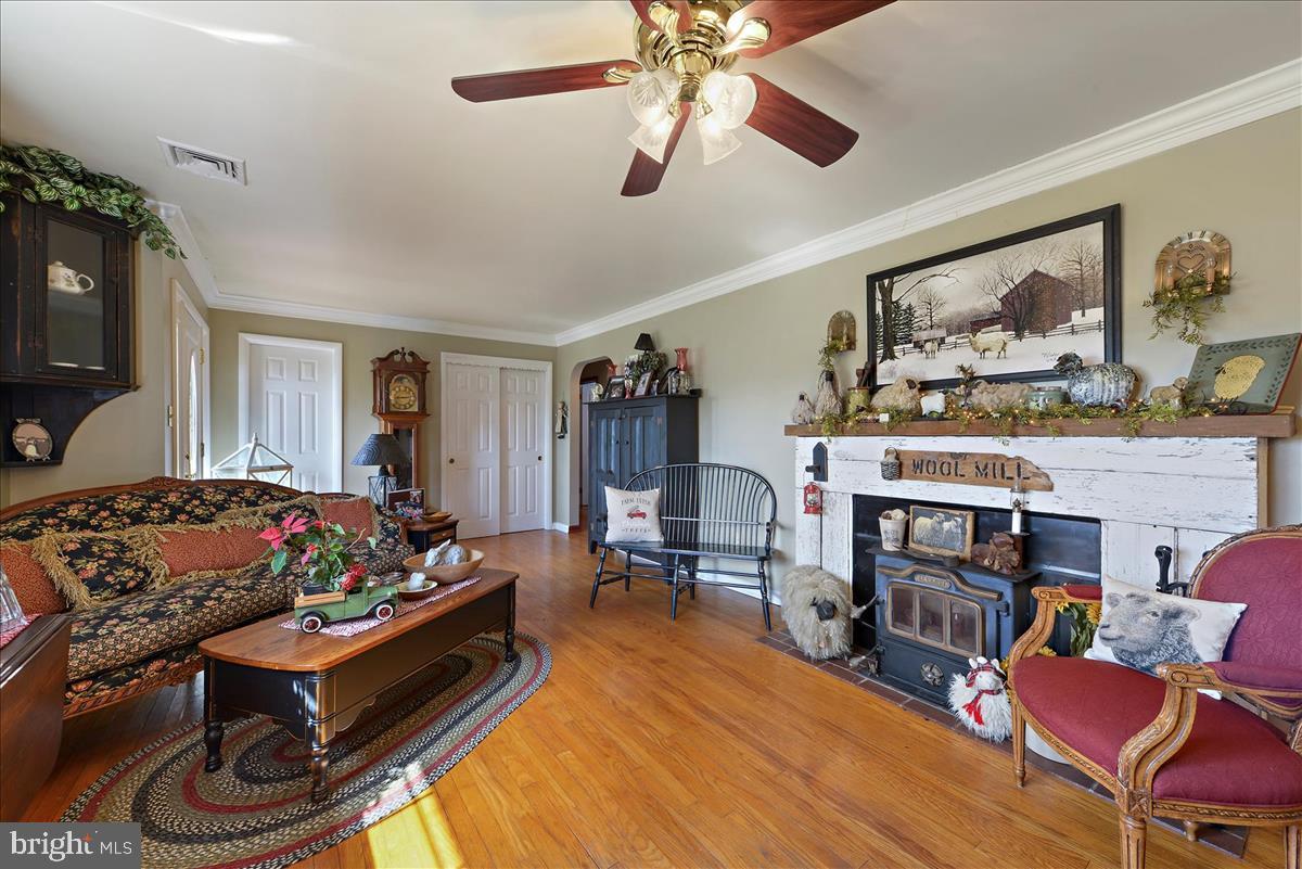 592 Nottingham Road Peach Bottom, PA 17563 - Photo 9 of 28 Living Room- Hardwood Floors