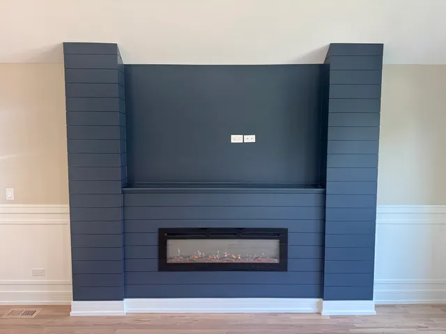 a building with a door