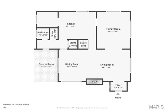 $439,000 | 7601 Gannon Avenue, University City, MO 63130