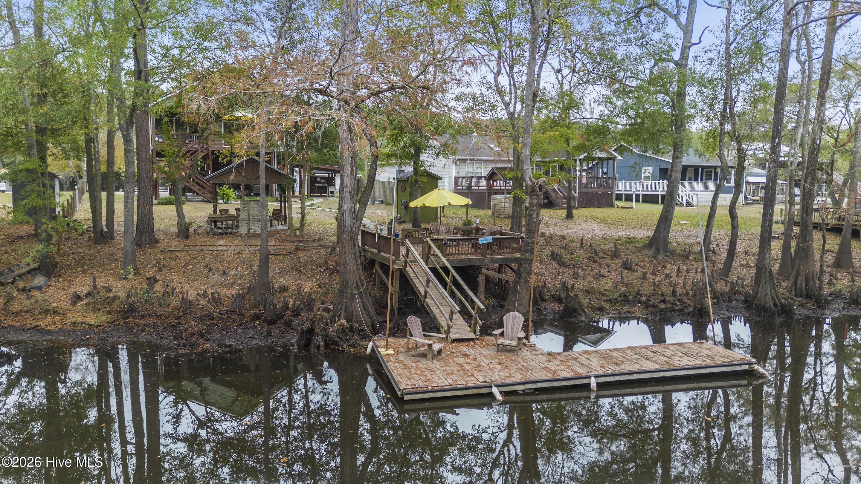 229 Estate Road Atkinson, NC 28421 - Photo 13 of 79 Dock with Floating Dock