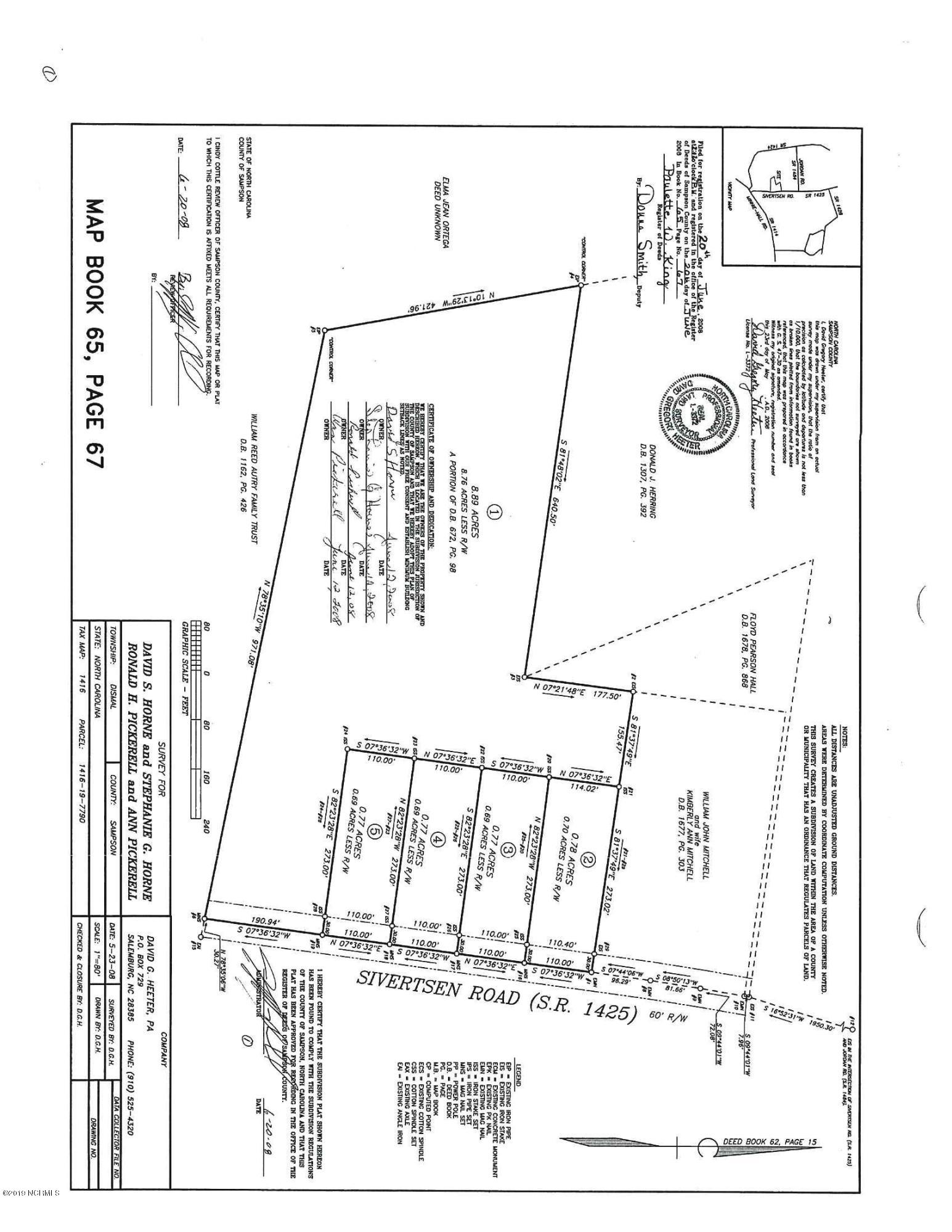 1 Sivertson Road Autryville, NC 28318 - Photo 2 of 2 Survey