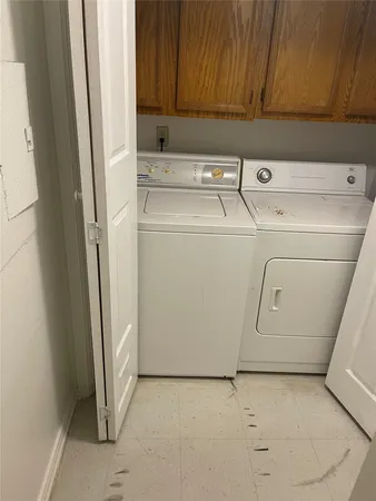 a view of washer and dryer