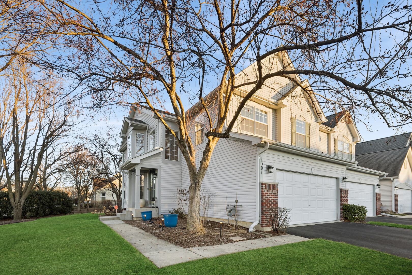 1301 Filly Lane Bartlett, IL 60103 - Photo 2 of 17 front view of house with a yard