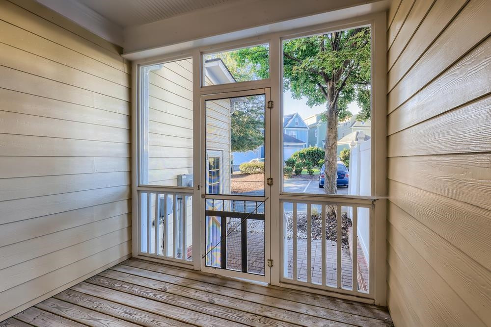 10907 Flower Bed Court Raleigh, NC 27614 - Photo 26 of 28 a view of a balcony with wooden floor