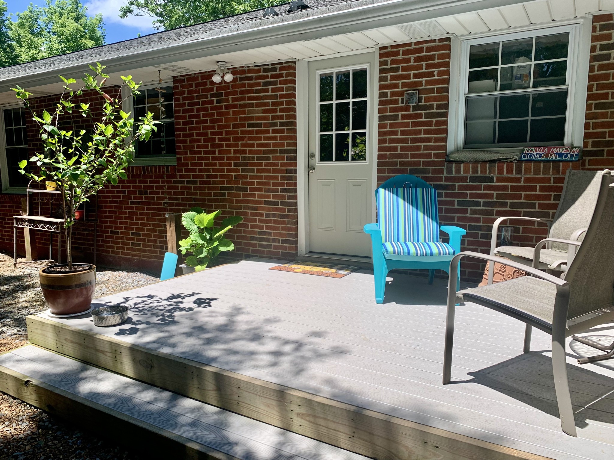 212 Halltown Road Cottontown, TN 37048 - Photo 12 of 41 a backyard of a house with seating space