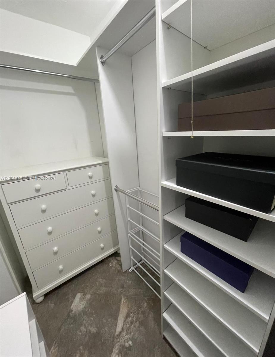 1300 Lincoln Road, Unit A301 Miami Beach, FL 33139 - Photo 6 of 23 a view of walk in closet