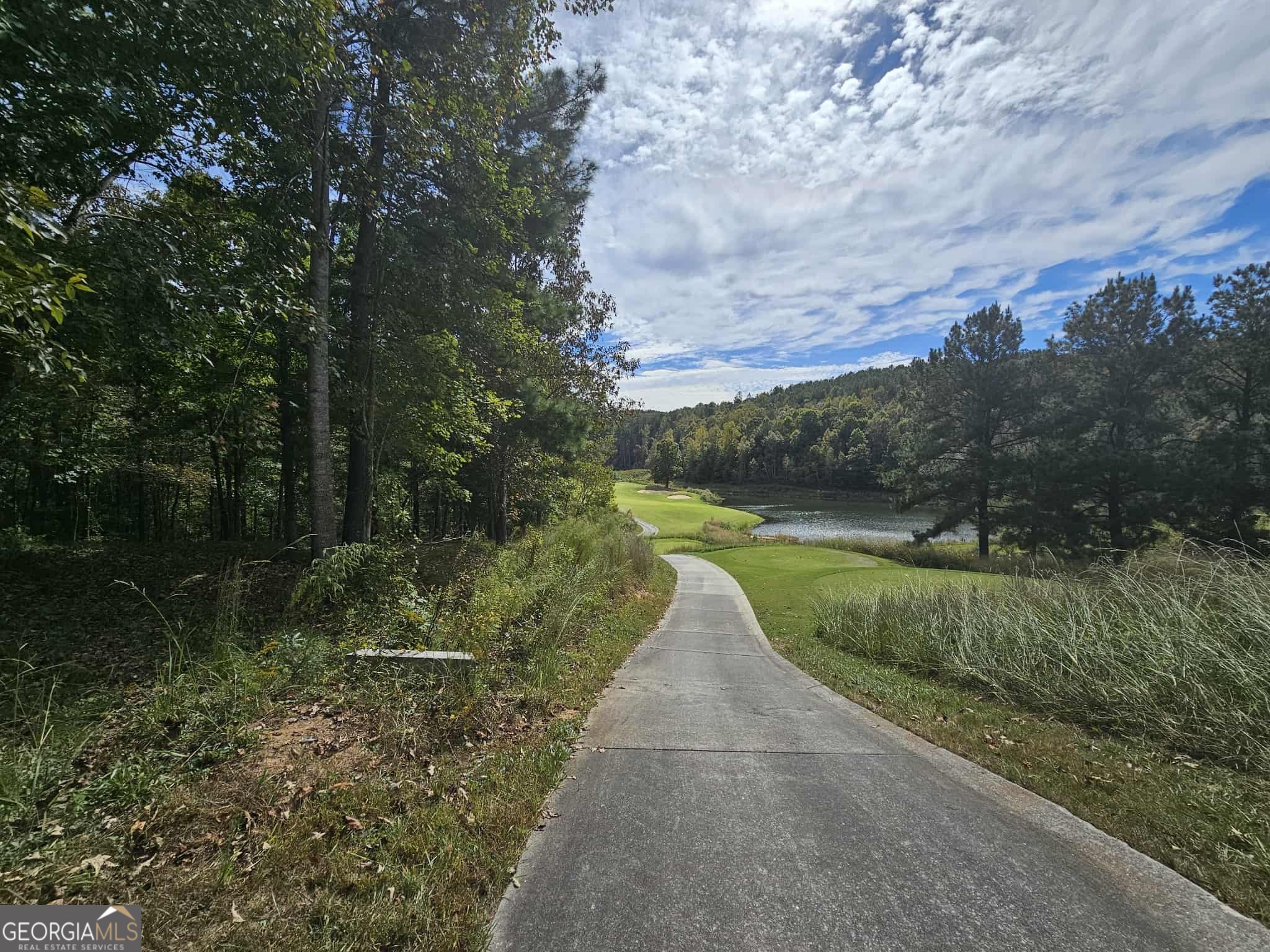 42 Lookout Point Toccoa, GA 30577 - Photo 8 of 22 a view of a pathway with a wrought fence