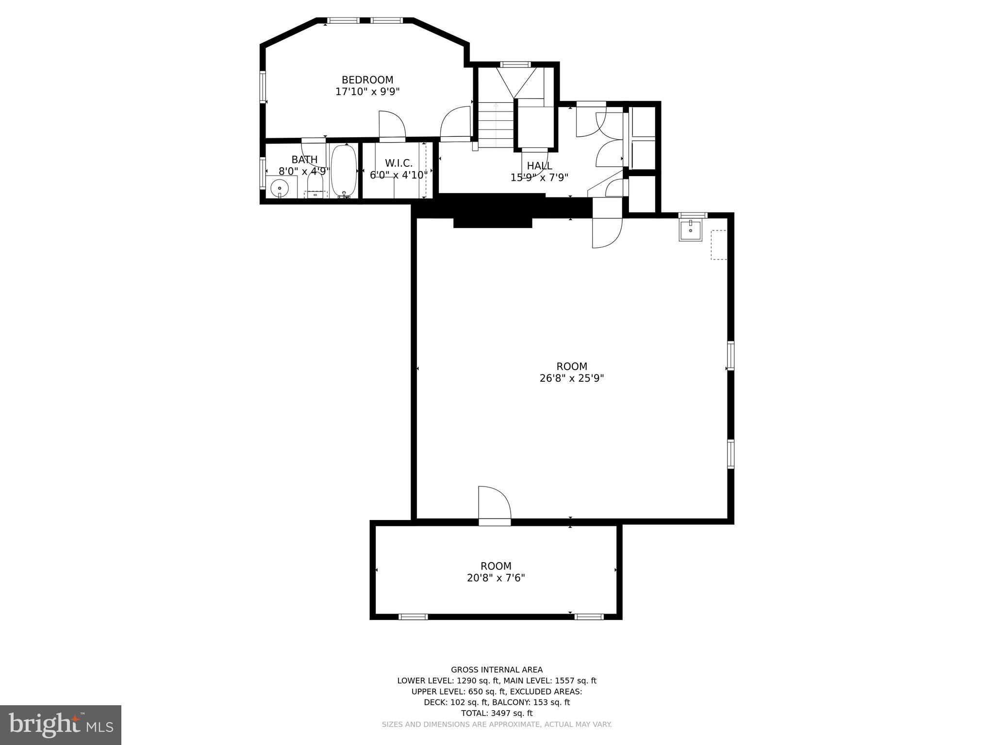 5211 Goddard Road Bethesda, MD 20814 - Photo 41 of 41 Floor Plan - lower level