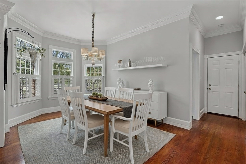 2 Country Way Hopkinton, MA 01748 - Photo 12 of 38 a view of a dining room with furniture window and wooden floor