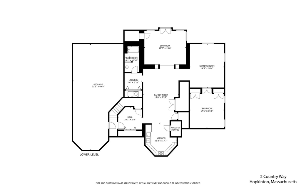 2 Country Way Hopkinton, MA 01748 - Photo 28 of 38 a picture of a bathroom with a shower vanity and a mirror