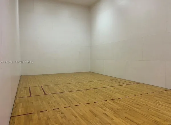 a view of empty room