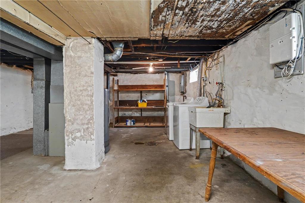 218 Vine Street Homestead, PA 15120 - Photo 22 of 36 a view of storage and utility room