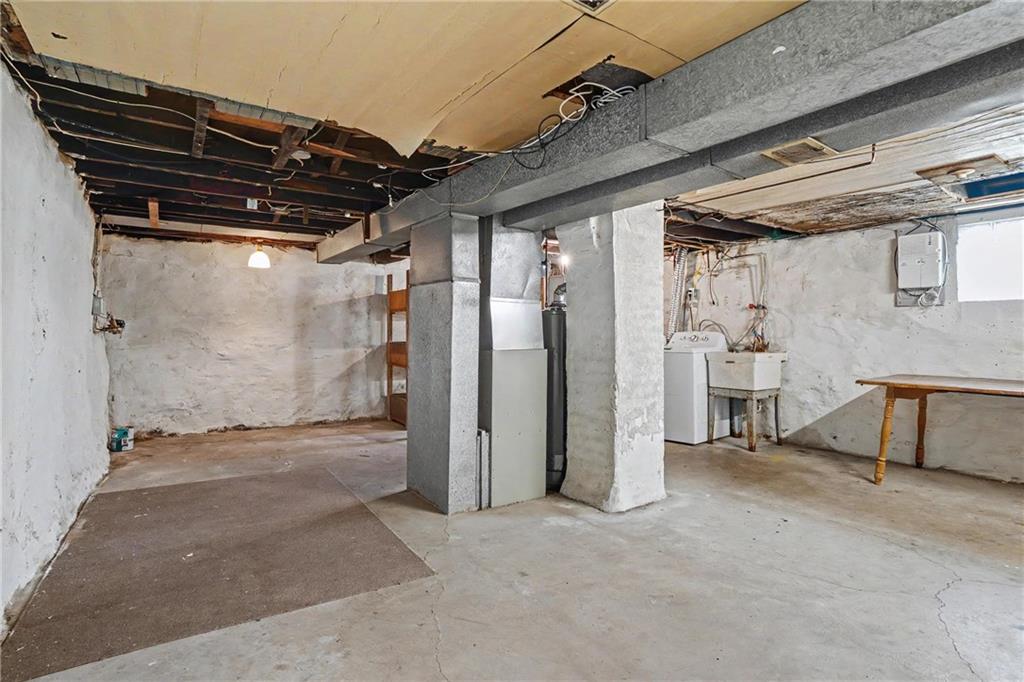218 Vine Street Homestead, PA 15120 - Photo 23 of 36 a view of empty room with wooden walls