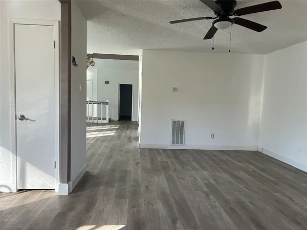 wooden floor in an empty room